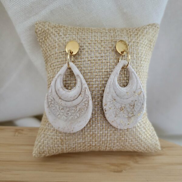 image de bijou de Atelier Preciosa Alba Boucles d oreilles en pâte polymère en France