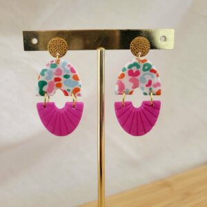 image de boucles d'oreilles Lola de atelier preciosa alba