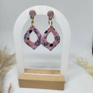 image de Boucles D oreilles Emma atelier preciosa alba