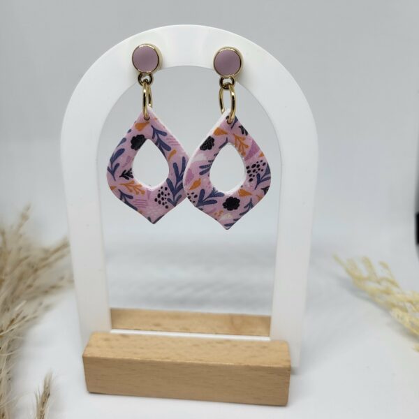 image de Boucles D oreilles Emma atelier preciosa alba
