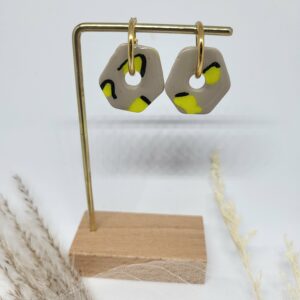 Boucles d'oreilles créoles pampilles Anissa