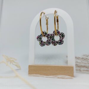 Boucles d'oreilles créoles Lizzie