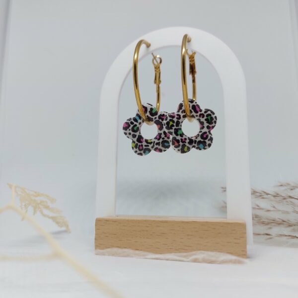 Boucles d'oreilles créoles Lizzie
