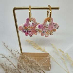 Boucles d'oreilles créoles Lina