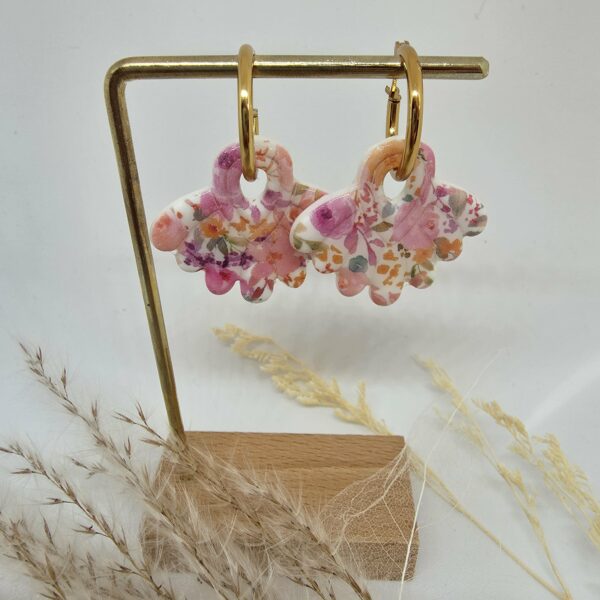 Boucles d'oreilles créoles Lina