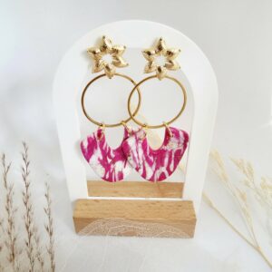 Boucles d'oreilles Rosie