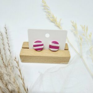 Puces d'oreilles Summer Rose