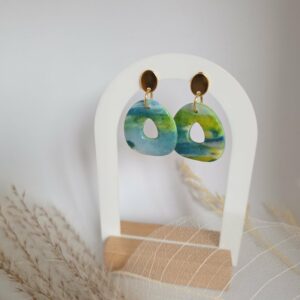 Boucles d'oreilles Cœur d'Amazonie