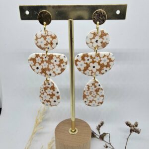 Boucles d'oreilles Ambre