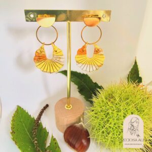 Boucles d'oreilles Topaze