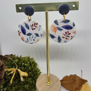 Boucles d'oreilles rondes Coline