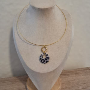 Collier Torque "Jane" – L’élégance sauvage en laiton et acier inoxydable