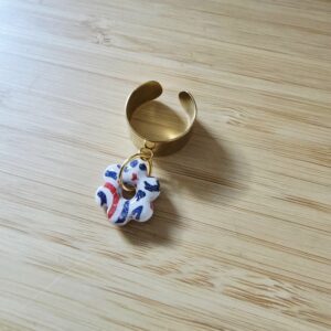 Bague Manchette "Frenchy" – L'élégance Tricolore