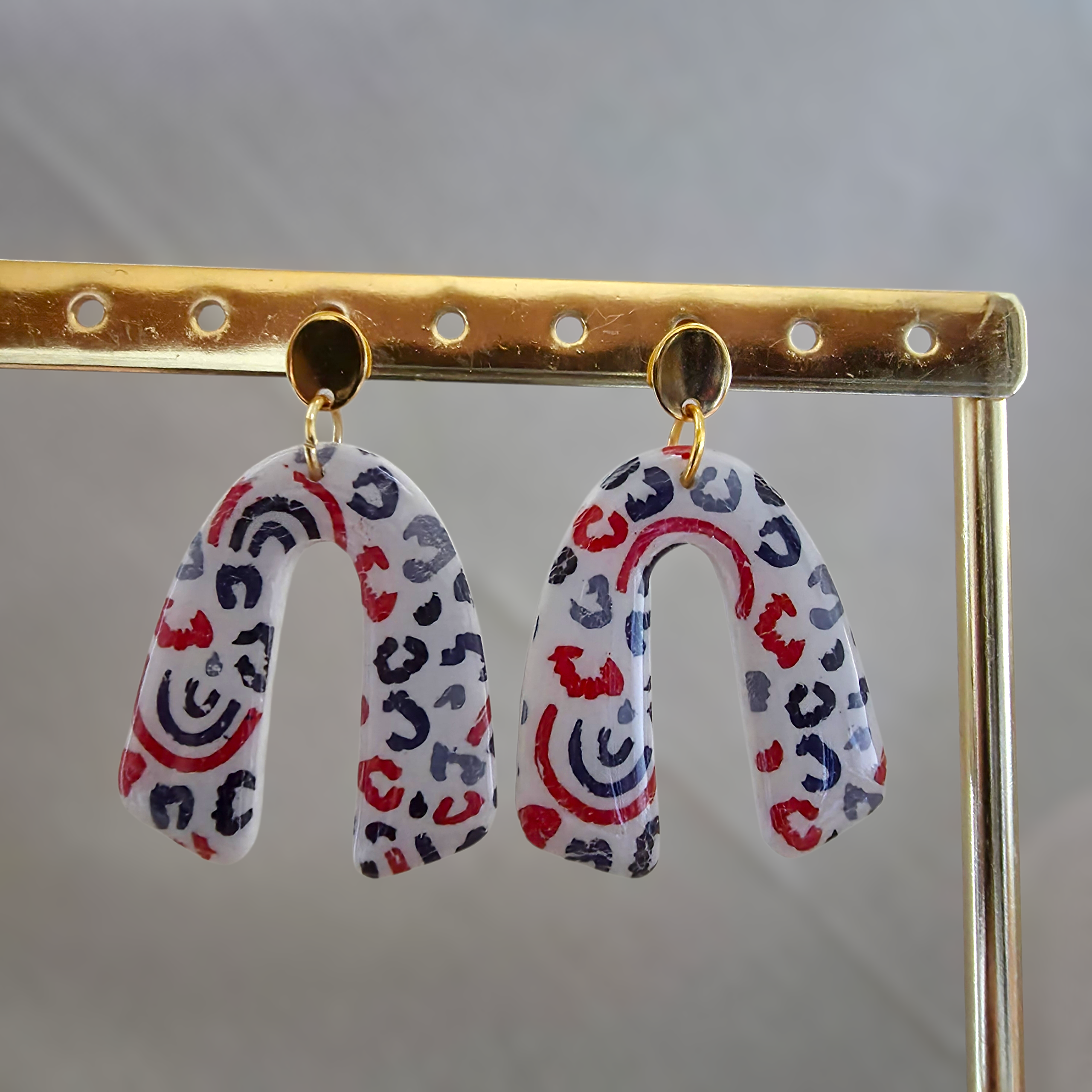 Boucles d'Oreilles Arches "Frenchy" – Design Architectural