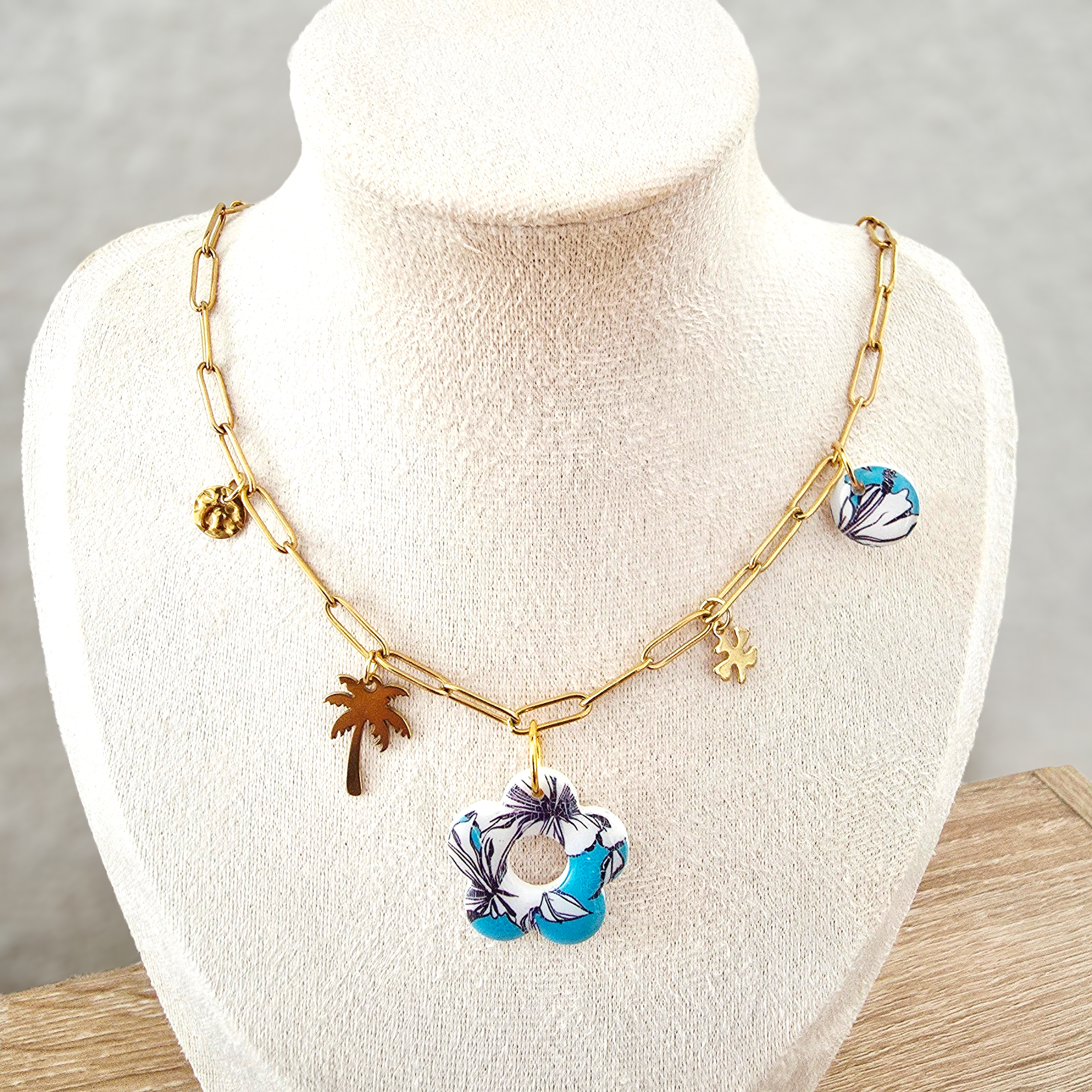 Collier mailles trombone Mareva – Image 2