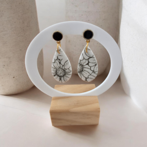 Boucles d'oreilles pendantes Maggy
