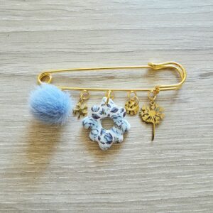 Broche à charms Éloïse