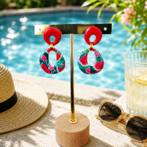 Boucles d'oreilles pendantes « Granita »