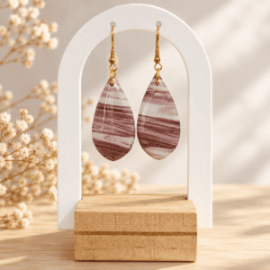 Boucles d’oreilles « Boisées »